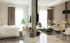 Tower Aoki Apartemen Vasanta Innopark Type 1BR