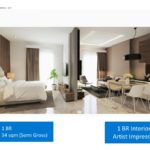 Tower Aoki Apartemen Vasanta Innopark Type 1BR