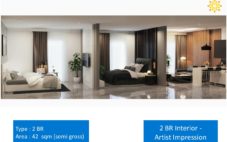 Tower Aoki Apartemen Vasanta Innopark Type 2BR