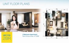 Tower Botan Apartemen Vasanta Innopark Type 2BR